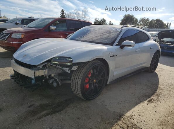 WP0CD2Y13RSA84250 2024 PORSCHE TAYCAN Серый Передняя левая четверть