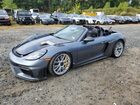 2024 Porsche Boxster Spyder Rs Blue vin: WP0CE2A8XRK240785