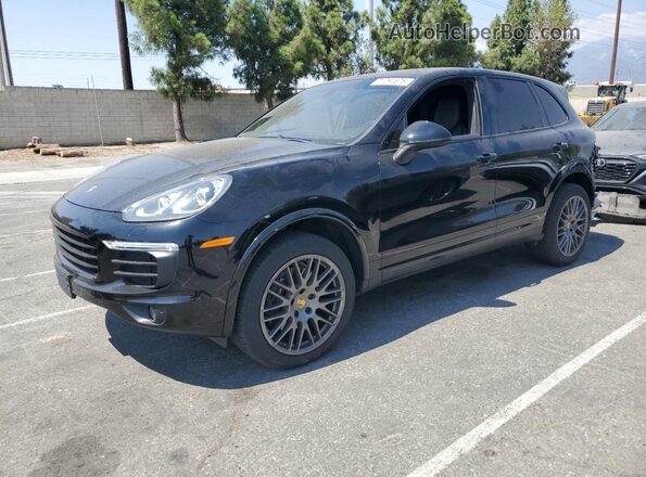 WP1AA2A29HKA80250 2017 PORSCHE CAYENNE Black Front left