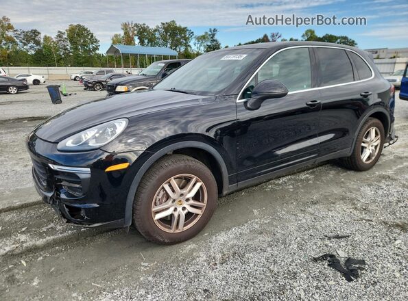 WP1AA2A29JKA05764 2018 PORSCHE CAYENNE Черный Передняя левая четверть