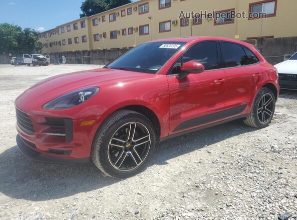 WP1AA2A52KLB07400 2019 PORSCHE MACAN Red Przód lewy