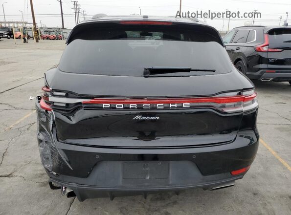 WP1AA2A57MLB07508 2021 PORSCHE MACAN Черный Вид салона спереди