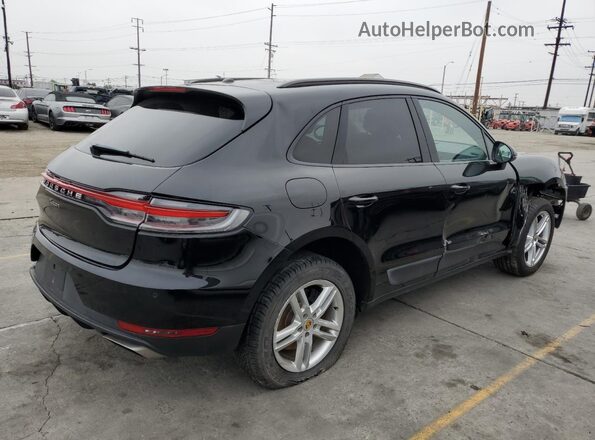 WP1AA2A57MLB07508 2021 PORSCHE MACAN Черный Передняя правая четверть