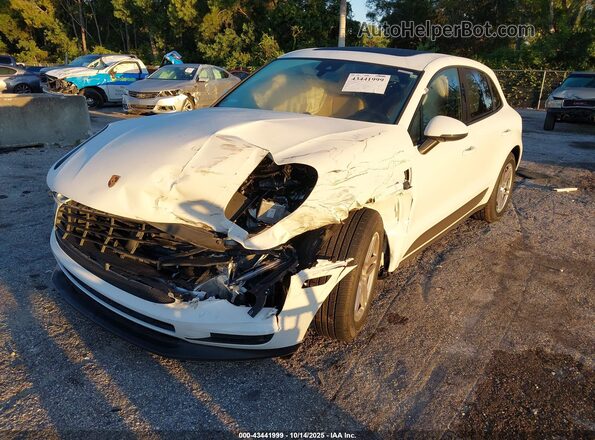 WP1AA2A57MLB11090 2021 PORSCHE MACAN Белый Передняя левая четверть