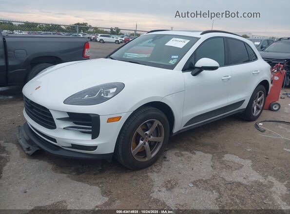 WP1AA2A58MLB07422 2021 PORSCHE MACAN Белый Передняя левая четверть