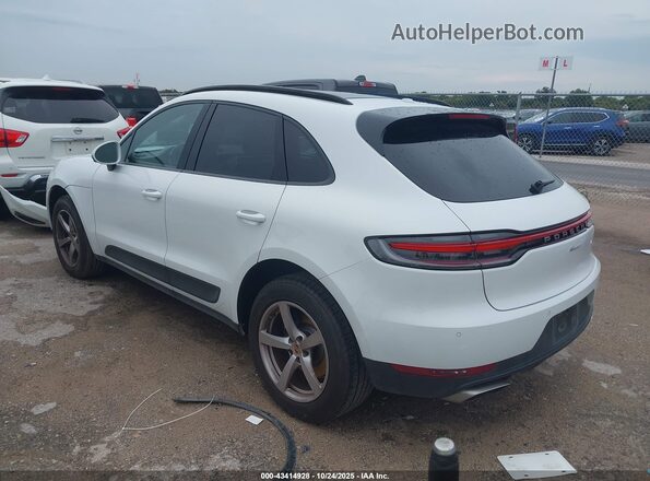 WP1AA2A58MLB07422 2021 PORSCHE MACAN Белый Задняя левая четверть