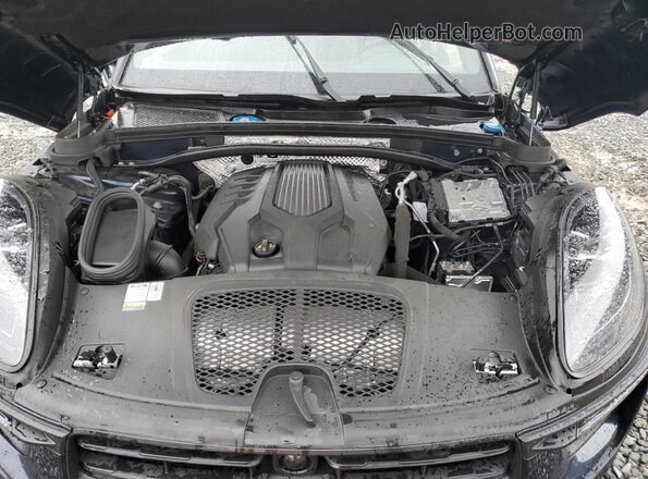 WP1AA2A59PLB14853 2023 PORSCHE MACAN Синий Вид задней части салона