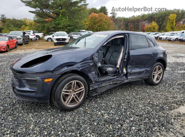 WP1AA2A59PLB14853 2023 PORSCHE MACAN Синий Передняя левая четверть