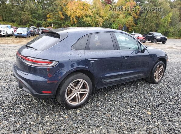 WP1AA2A59PLB14853 2023 PORSCHE MACAN Синий Задняя правая четверть