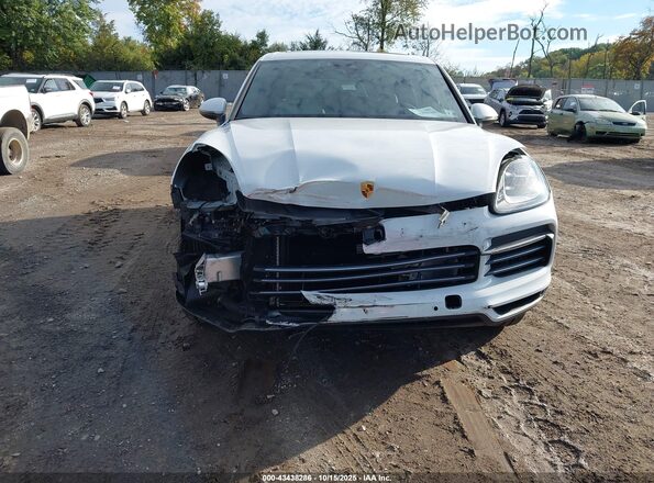 WP1AA2AY6MDA06660 2021 PORSCHE CAYENNE Белый Вид спереди