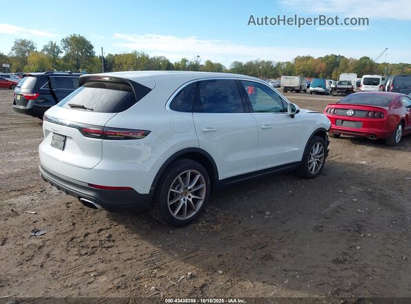 WP1AA2AY6MDA06660 2021 PORSCHE CAYENNE Белый Задняя правая четверть