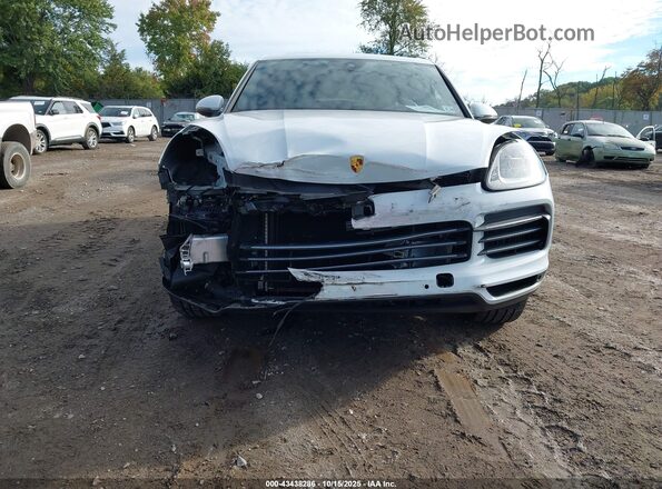 WP1AA2AY6MDA06660 2021 PORSCHE CAYENNE Белый Вид задней части салона