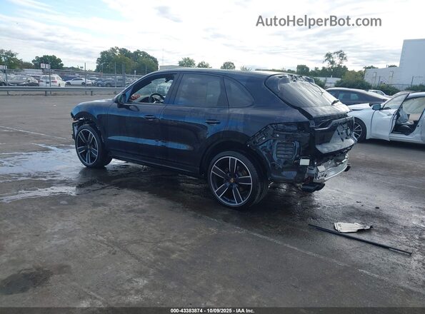 WP1AA2AY6PDA04718 2023 PORSCHE CAYENNE Dark Blue Задняя левая четверть