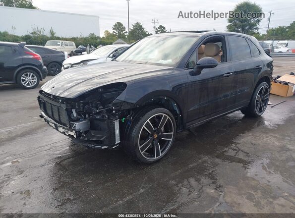 WP1AA2AY6PDA04718 2023 PORSCHE CAYENNE Dark Blue Передняя левая четверть
