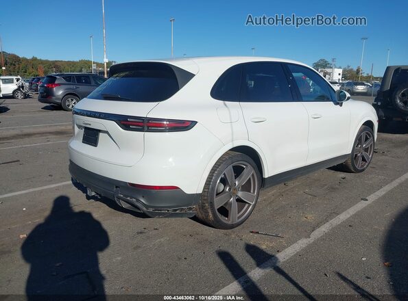 WP1AA2AY7MDA02911 2021 PORSCHE CAYENNE Белый Задняя правая четверть