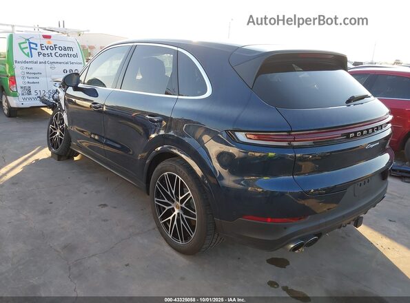 WP1AA2AY8RDA06571 2024 PORSCHE CAYENNE Dark Blue Задняя левая четверть