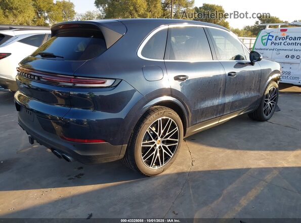 WP1AA2AY8RDA06571 2024 PORSCHE CAYENNE Dark Blue Задняя правая четверть