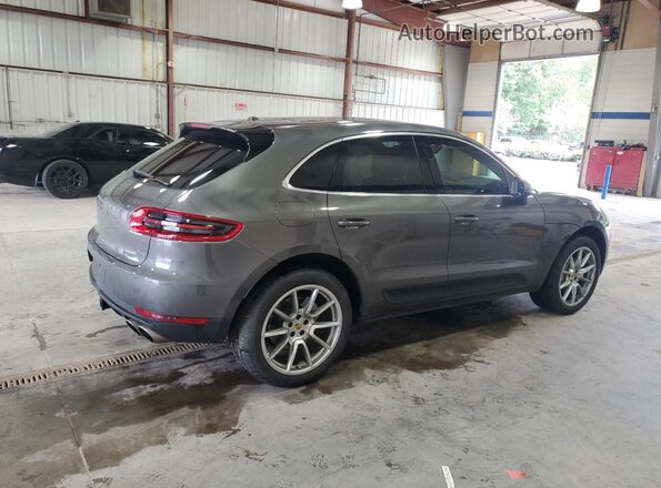 WP1AB2A54JLB36019 2018 PORSCHE MACAN Gray Tył prawy