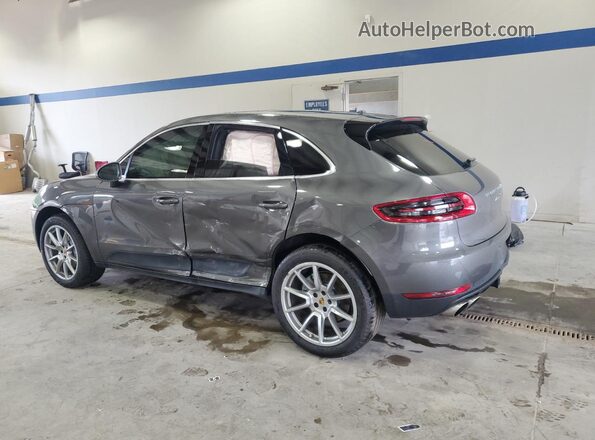 WP1AB2A54JLB36019 2018 PORSCHE MACAN Gray Tył lewy