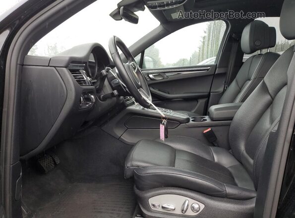 WP1AB2A56LLB36204 2020 PORSCHE MACAN Black Front interior view