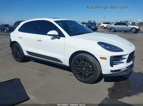 WP1AB2A57MLB30171 2021 PORSCHE MACAN Белый Передняя правая четверть