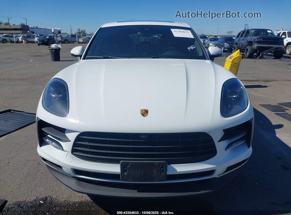 WP1AB2A57MLB30171 2021 PORSCHE MACAN Белый Вид задней части салона