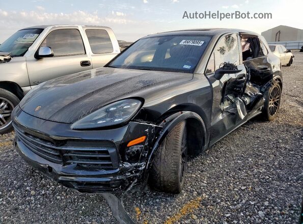 WP1AB2AY6PDA14842 2023 PORSCHE CAYENNE Черный Передняя левая четверть