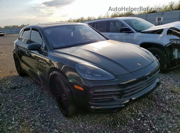 WP1AB2AY6PDA14842 2023 PORSCHE CAYENNE Черный Передняя правая четверть