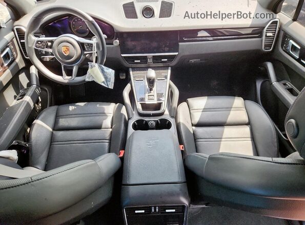 WP1AB2AY6PDA14842 2023 PORSCHE CAYENNE Черный Вид панели приборов
