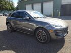 2018 Porsche Macan Turbo Gray vin: WP1AF2A51JLB70469
