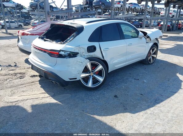 WP1AG2A50PLB40322 2023 PORSCHE MACAN Белый Задняя правая четверть