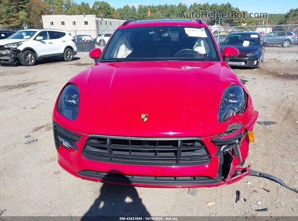 WP1AG2A55LLB56039 2020 PORSCHE MACAN Красный Вид щитка приборов