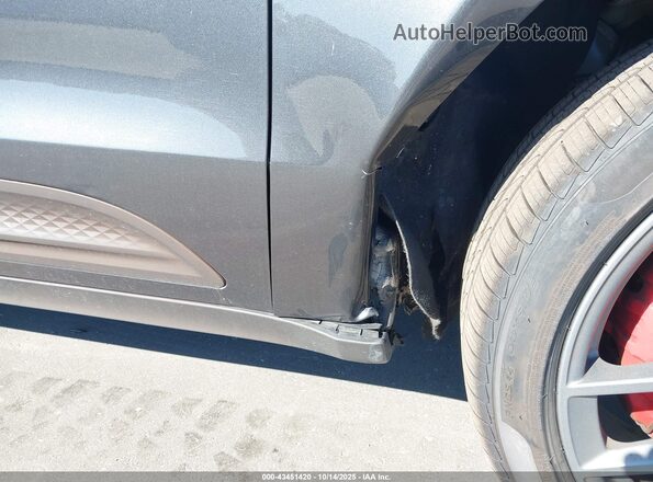 WP1AG2A55NLB24159 2022 PORSCHE MACAN Gray Widok z przodu