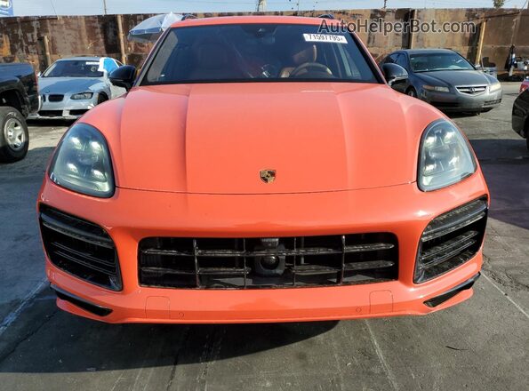 WP1AH2AY2LDA44073 2020 PORSCHE CAYENNE Orange Vista frontal