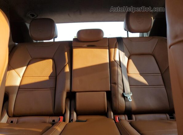 WP1AH2AY2LDA44073 2020 PORSCHE CAYENNE Orange Vista de los asientos traseros