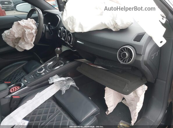 WUACSAFV0J1902310 2018 AUDI TT Черный Вид салона спереди