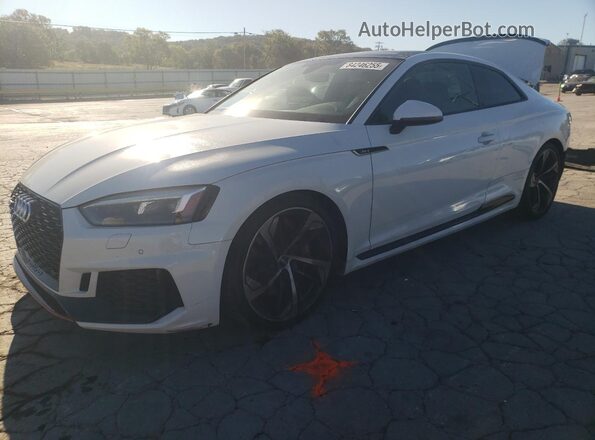 WUAPWAF57JA905243 2018 AUDI RS5 Белый Передняя левая четверть