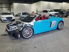 2018 Audi R8 Spyder Blue vin: WUAVACFX3J7900217