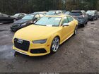 2016 Audi Rs 7 4.0t Prestige Желтый vin: WUAW2AFC8GN903802