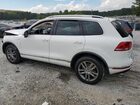 2016 Volkswagen Touareg Sport Белый vin: WVGEF9BP7GD011014