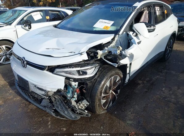 WVGGNPE28NP069189 2022 VOLKSWAGEN ID.4 Белый Вид спереди