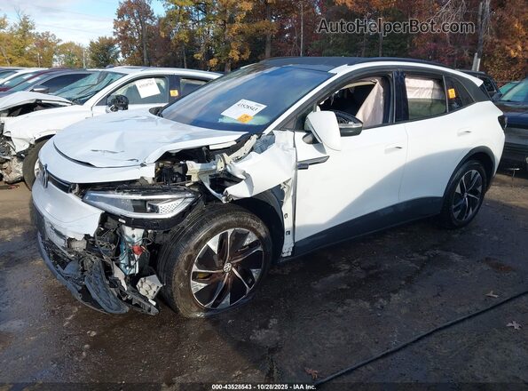 WVGGNPE28NP069189 2022 VOLKSWAGEN ID.4 Белый Передняя левая четверть
