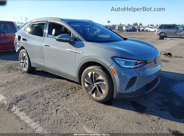 WVGGNPE29NP037545 2022 VOLKSWAGEN ID.4 Синий Передняя правая четверть
