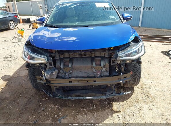 WVGKMPE20MP058540 2021 VOLKSWAGEN ID.4 Blue Вид задньої частини салону