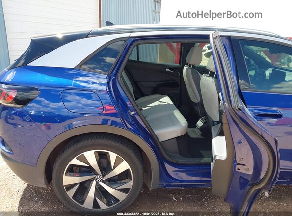 WVGKMPE20MP058540 2021 VOLKSWAGEN ID.4 Blue Вид наклейки з VIN-кодом