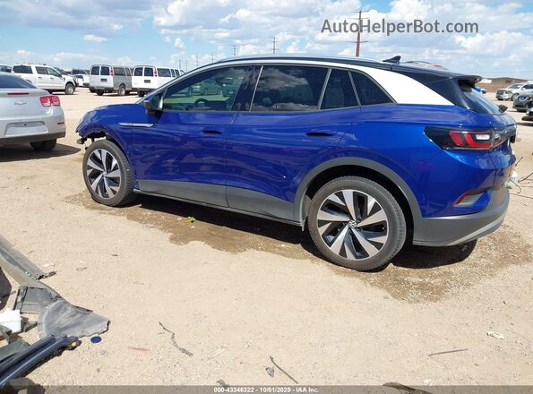 WVGKMPE20MP058540 2021 VOLKSWAGEN ID.4 Blue Задня ліва чверть