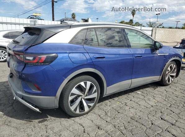 WVGKMPE23MP041179 2021 VOLKSWAGEN ID.4 Blue Задня права чверть