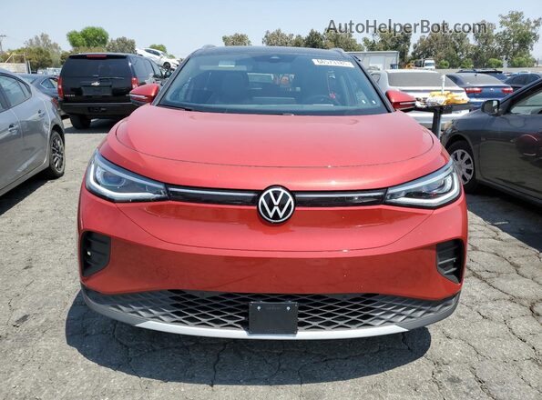 WVGKMPE2XNP071443 2022 VOLKSWAGEN ID.4 Красный Вид спереди