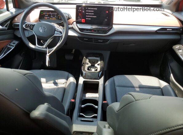 WVGKMPE2XNP071443 2022 VOLKSWAGEN ID.4 Красный Вид панели приборов