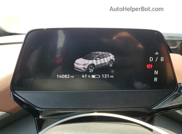 WVGKMPE2XNP071443 2022 VOLKSWAGEN ID.4 Красный Вид щитка приборов